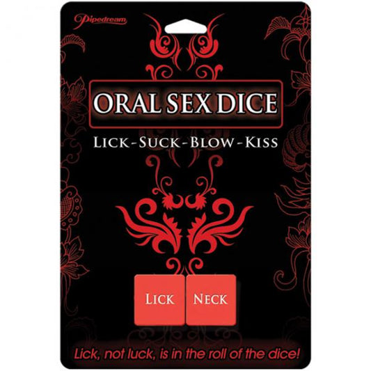 Oral Sex Dice (lick-suck-blow-kiss)