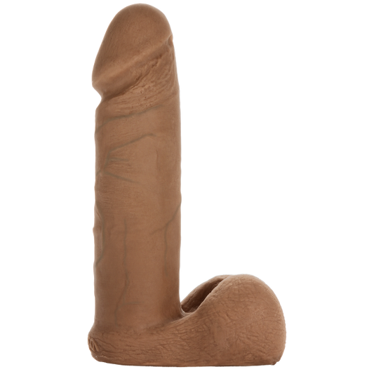 Vac-U-Lock 8in Ultraskyn Dildo - Tan