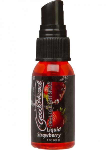 Goodhead Oral Delight Spray Liquid Strawberry 1oz