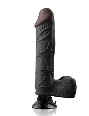 No 11 Wallbanger Vibrating Dildo - Black