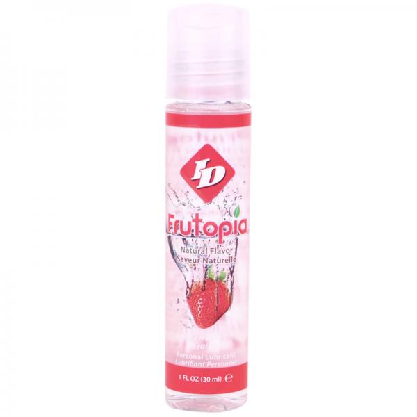 Id Frutopia Strawberry Flavored Lubricant 1 Fl Oz Pocket Bottle