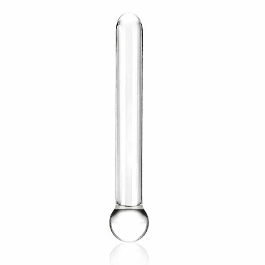 Glas 7 inches Straight Glass Dildo Clear