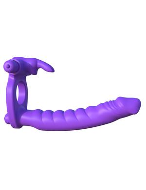 Fantasy C-Ringz Silicone Double Penetrator Rabbit