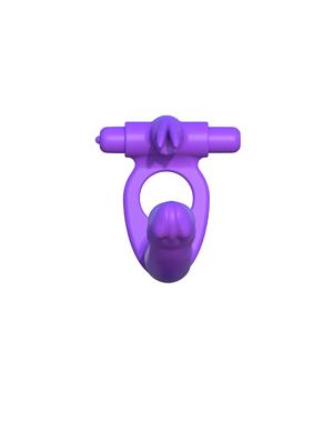 Fantasy C-Ringz Silicone Double Penetrator Rabbit