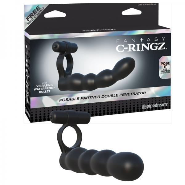 Fantasy C-Ringz Posable Partner Double Penetrator