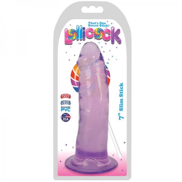 Lollicock  Slim Stick 7in Grape Ice