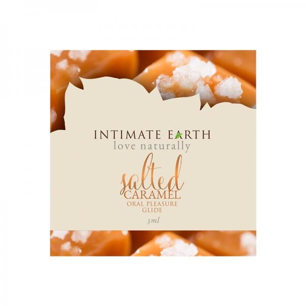 Intimate Earth Salted Caramel Flavored Glide Foil .10oz