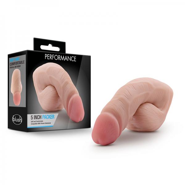 Performance 5 inches Packer Vanilla Beige Dildo